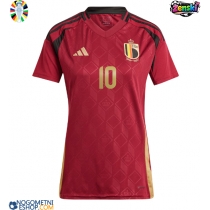 Ženski Nogometni dresi Belgija Romelu Lukaku #10 Domači EP 2024 Kratek Rokav